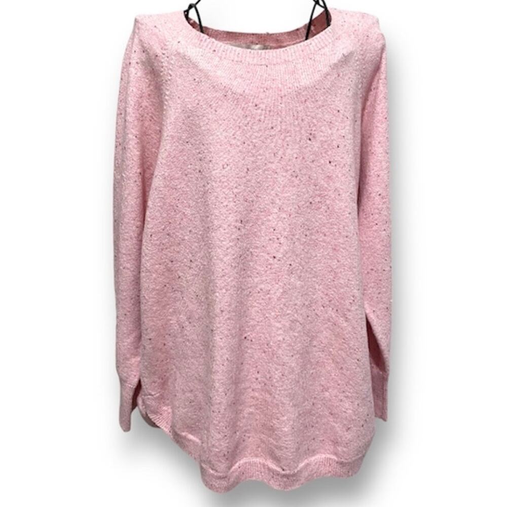 Ann Taylor Loft Pink Sweater Size Large Pullover NEW With Tags